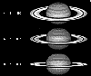 Изменения вида колец Сатурна с июля 1992-го по июль 1994-го года